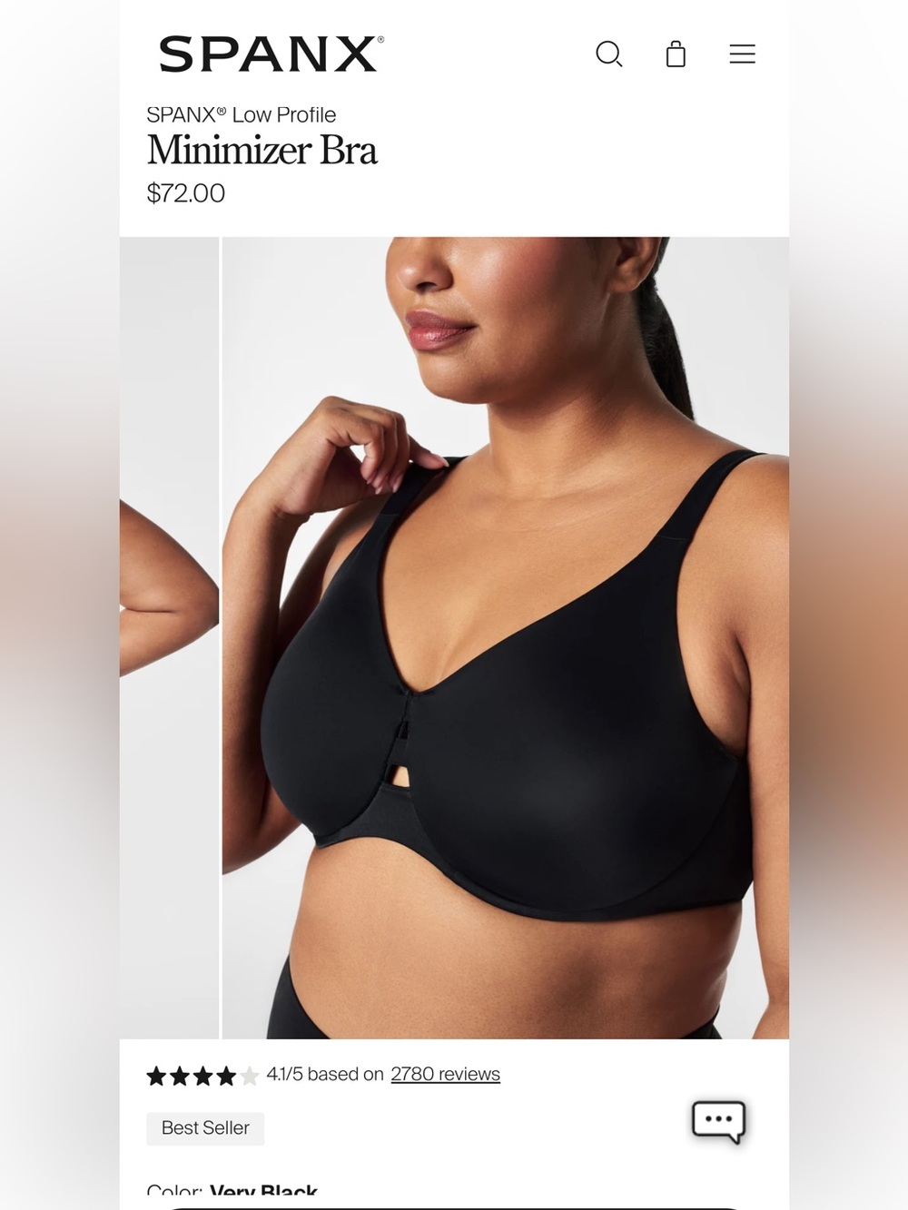 SPANX Low Profile Minimizer Bra - Picture 12 of 12